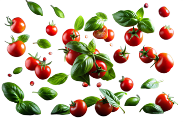 seamless pattern with tomatoes