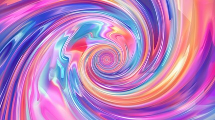 Fototapeta premium Vibrant Huescapes: Playful Gradient Color Cartoon Backgrounds – Pastel Sky Fades, Neon Candy Transitions, Galaxy Ombre Dreams, and Rainbow-Pool Textures in Bold, Whimsical Illustrations for Digital Ar