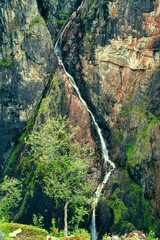 waterfall in yosemite national park