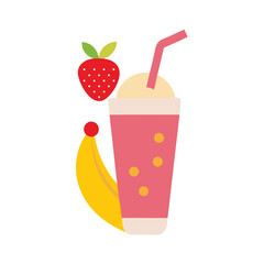 Refreshing Strawberry Banana Smoothie A Delicious Blend of Summer Fruits