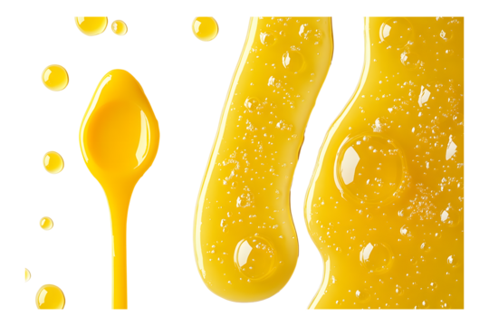 Isolated honey on transparent background - Powered by Adobe