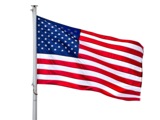 American Flag A Symbol of Freedom and Patriotism, Waving Proudly