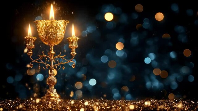Gilded Candelabra