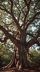 Fototapeta premium tree in the woods