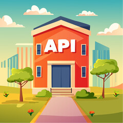 API, application programming interface to connect between software or application, coding to exchange information for website or software development, programmer connect socket between coding progra