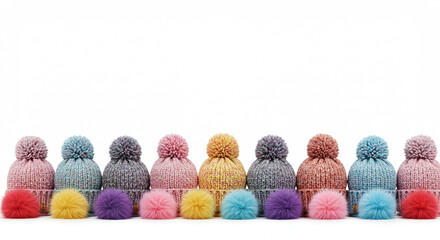 Obraz premium Cozy Winter Hats
