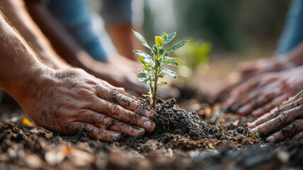 Hands unite to plant a sapling for World Environment Day celebration