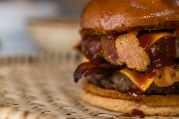 Food, Hamburger, Milkshake