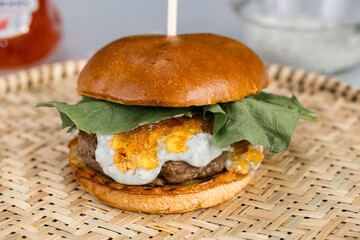 Food, Hamburger, Milkshake