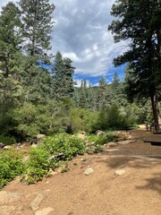 path in the mountains