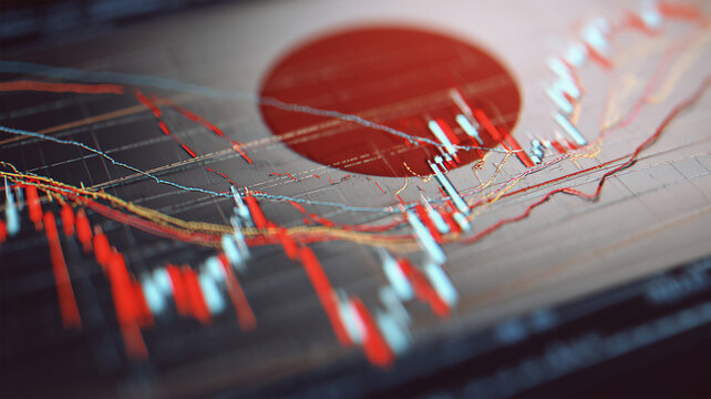 日本経済と株価チャートの動向