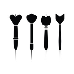 Set Of Dart Stick Vector Design.