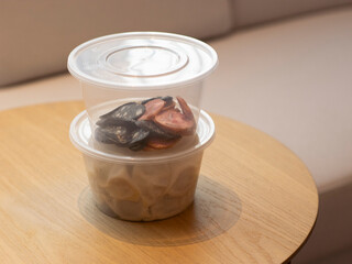 Takeaway food box order takeaway