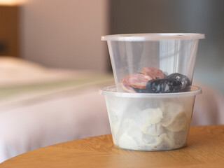 Takeaway food box order takeaway