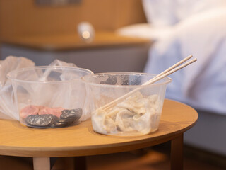 Takeaway food box order takeaway