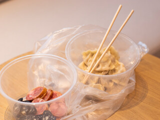 Takeaway food box order takeaway