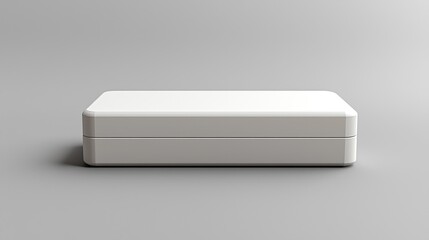 Blank white rectangular box