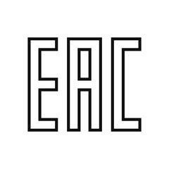 EAC mark icon Vector
