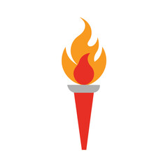 Fiery Torch A Symbol of Passion, Competition, and Victory