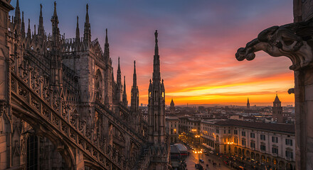 Fototapeta premium Architecture SunseCathedral