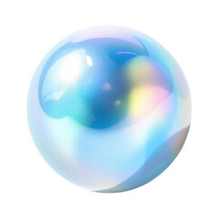 A Captivating Sphere Showcasing Shimmering Iridescence A Mesmerizing Visual Symphony of Colors and Light A Translucent Gem