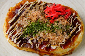 豚玉　お好み焼き