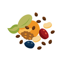 Healthy Trail Mix A Delicious Blend of Nuts, Seeds, and Beans