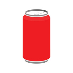 Red Soda Can A Refreshing Graphic Design Element
