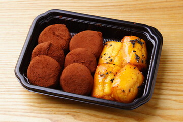 ショコラ餅とスイートポテト