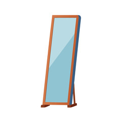 Full-Length Standing Mirror Elegant Reflection for Home and Style