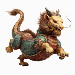 Fototapeta premium Majestic Chinese Guardian Lion (Foo Dog)