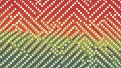 Fototapeta premium Seamless Polka Dots Pattern 