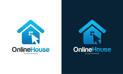 Online House logo designs concept vector, Buy home logo designs