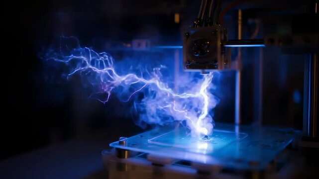Electric discharge 3 d printer