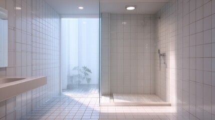 Contemporary bathroom interior design