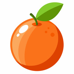 Simple Blood Orange Illustration