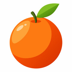 Simple Blood Orange Illustration