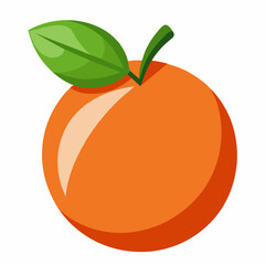 Simple Blood Orange Illustration