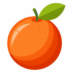 Simple Blood Orange Illustration