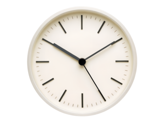 Wall clock isolated on transparent background Remove png, Clipping Path, pen tool