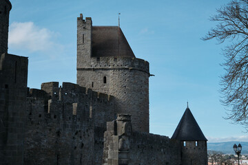 Fototapeta premium Medieval castle in France
