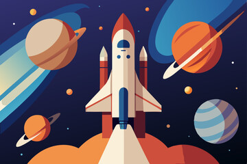space shuttle launch