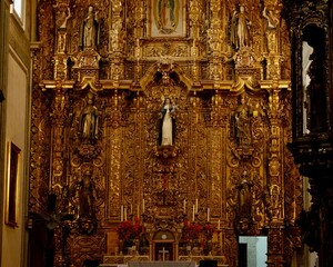 interior of church