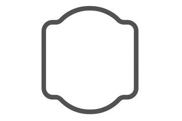 Vintage ornamental frame with transparent overlay, enhancing scrapbook layouts, wedding stationery, and creative graphic design projects