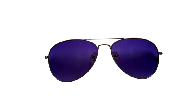 Stylish Purple Lens Sunglasses Fashion Eyewear