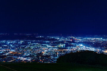 新日本三大夜景　皿倉山