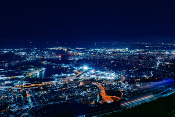 Fototapeta premium 新日本三大夜景 皿倉山