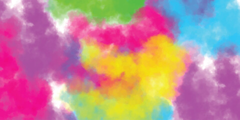 Abstract watercolor background in bright colors featuring a vibrant and dynamic composition for artistic designs