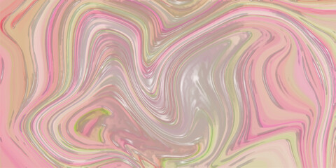 Swirling watercolor paint effect in soft pastel tones creates a textured fluid flow with artistic blend for decorative use.