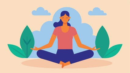 Healthy Lifestyle Yoga Scene, yoga in the lotus pose